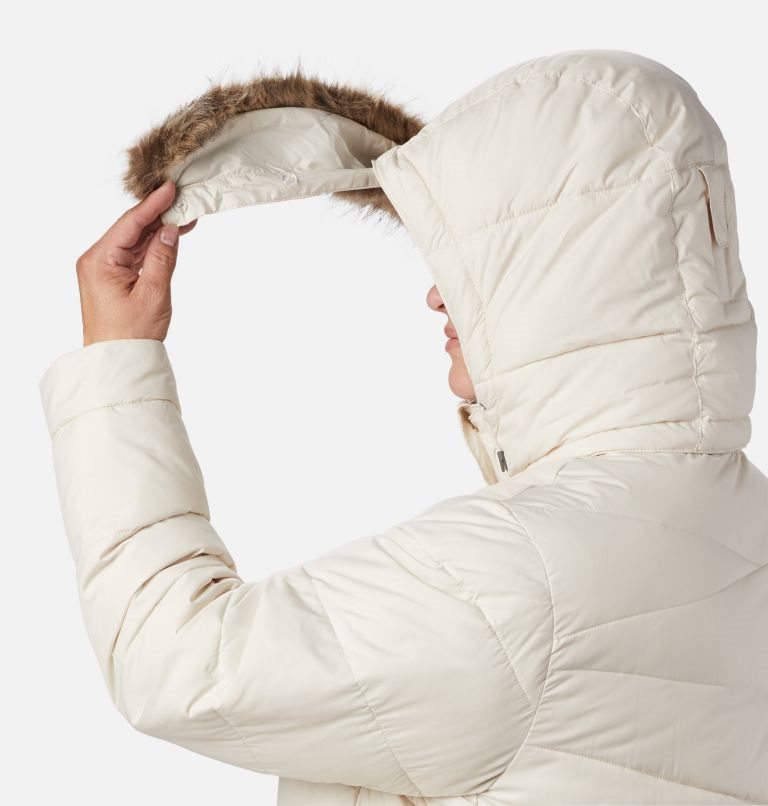 Women's Columbia Peak to Park Insulated Jackets Cream | Plus Size CA-UALC4